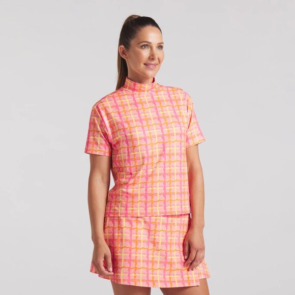 NWT Womens M Puma Dani Dazey Wrap Skirt Skort Polo Golf Tennis Pickleball Set - Picture 3 of 16